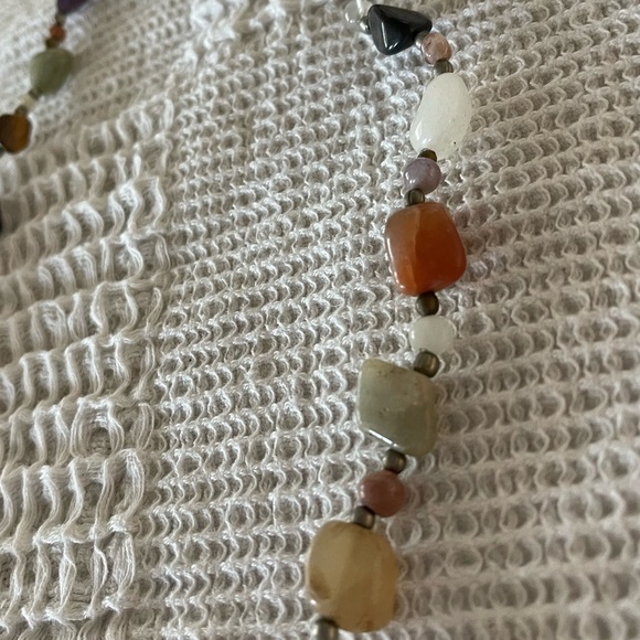 Handmade Natural Earth Stones Necklace - Picture 3 of 7